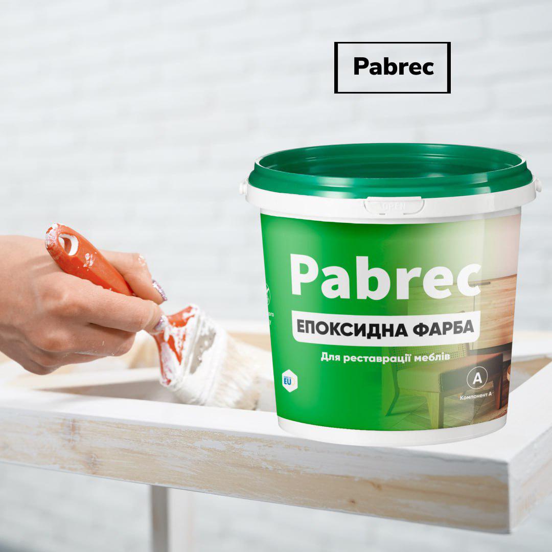 Эпоксидная краска для мебели Pabrec 1 кг Белый - фото 4