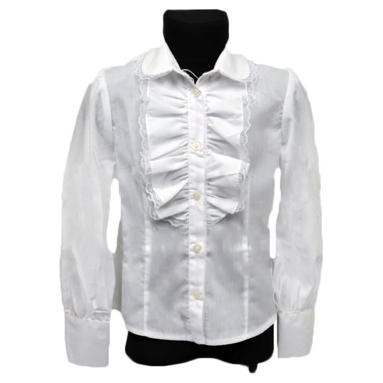 Блузка Ян Данилов 116 см Білий Злата 1