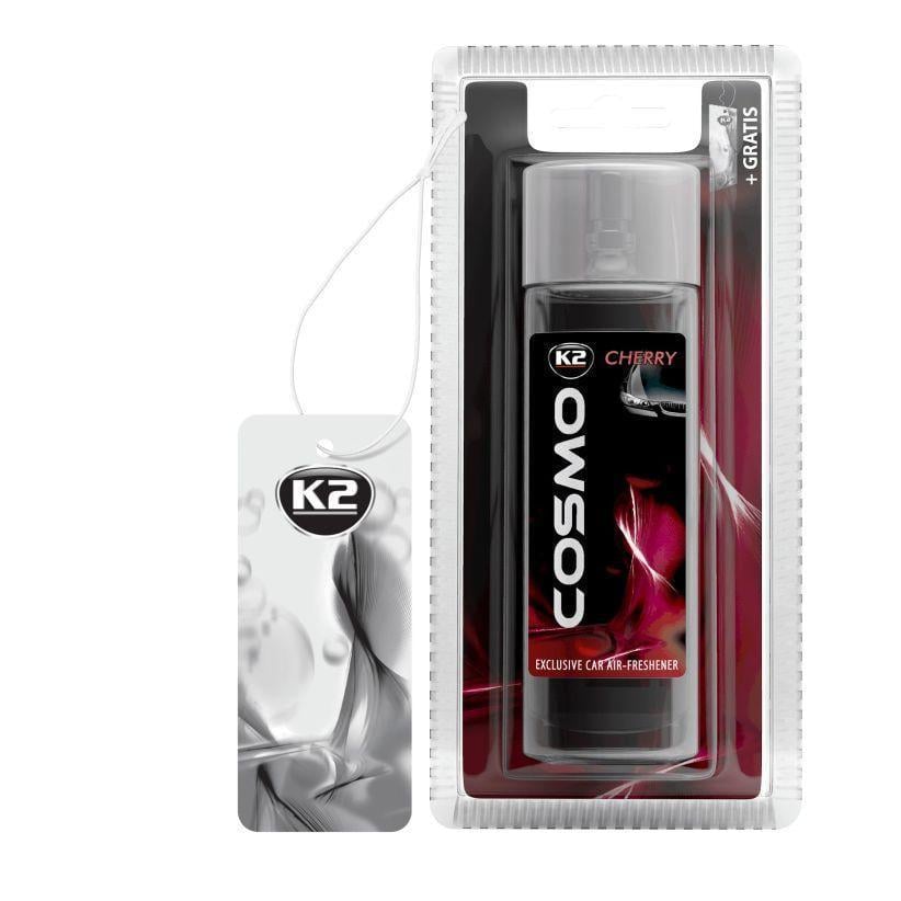 Ароматизатор-спрей K2 Cosmo Cherry спрей и лист Вишня 50 мл (V202)