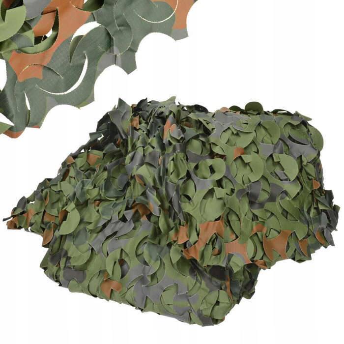 Сетка военная Mil-Tec Basic Flecktarn камуфляжная 2,4х6 м - фото 2