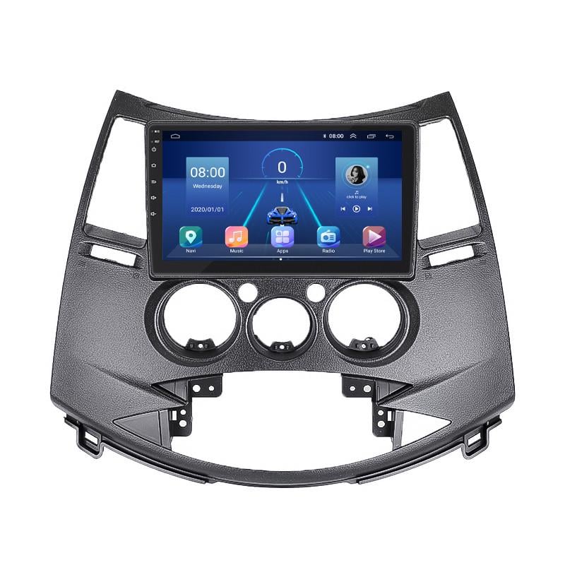 Автомагнитола штатная Lesko 4G/CarPlay/Wi-Fi для Mitsubishi Grandis 2003-2011 4/64Gb 9" (1653019456)