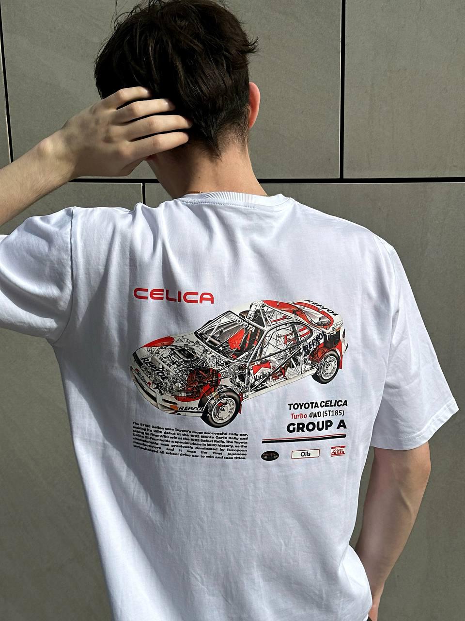 Футболка MEAN LTD Toyota Celica Turbo 4WD Group ST185 1992-94 XL Белый (MLD1850814) - фото 6 Футболка MEAN LTD Toyota Celica Turbo 4WD Group ST185 1992-94 XL Белый (MLD1850814) - фото 6
