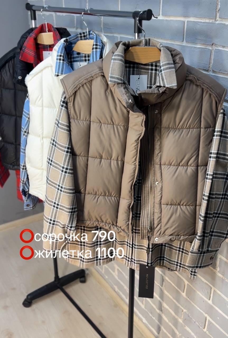 Сорочка жіноча Ariadna 8052 картата оверсайз розрізи по боках OS Червоний (2609) - фото 6 Сорочка жіноча Ariadna 8052 картата оверсайз розрізи по боках OS Червоний (2609) - фото 6