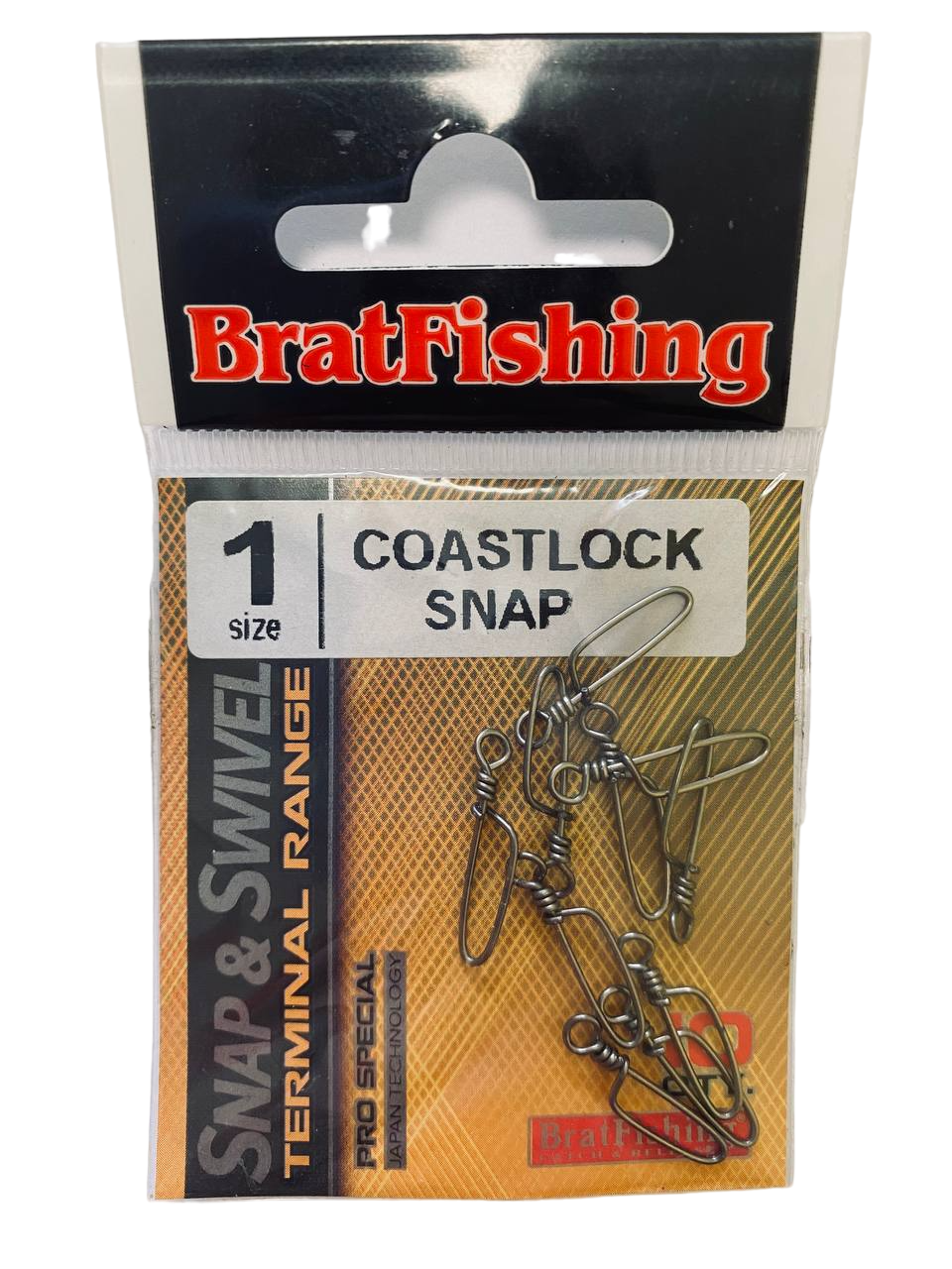 Застібка рибальська BratFishing Coatstlock Snap №1 10 шт. (1106)