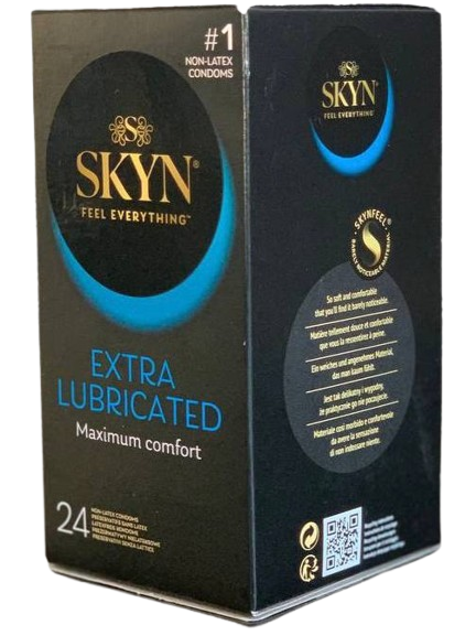 Презервативи SKYN ​​Extra Lube безлатексні 24 шт.