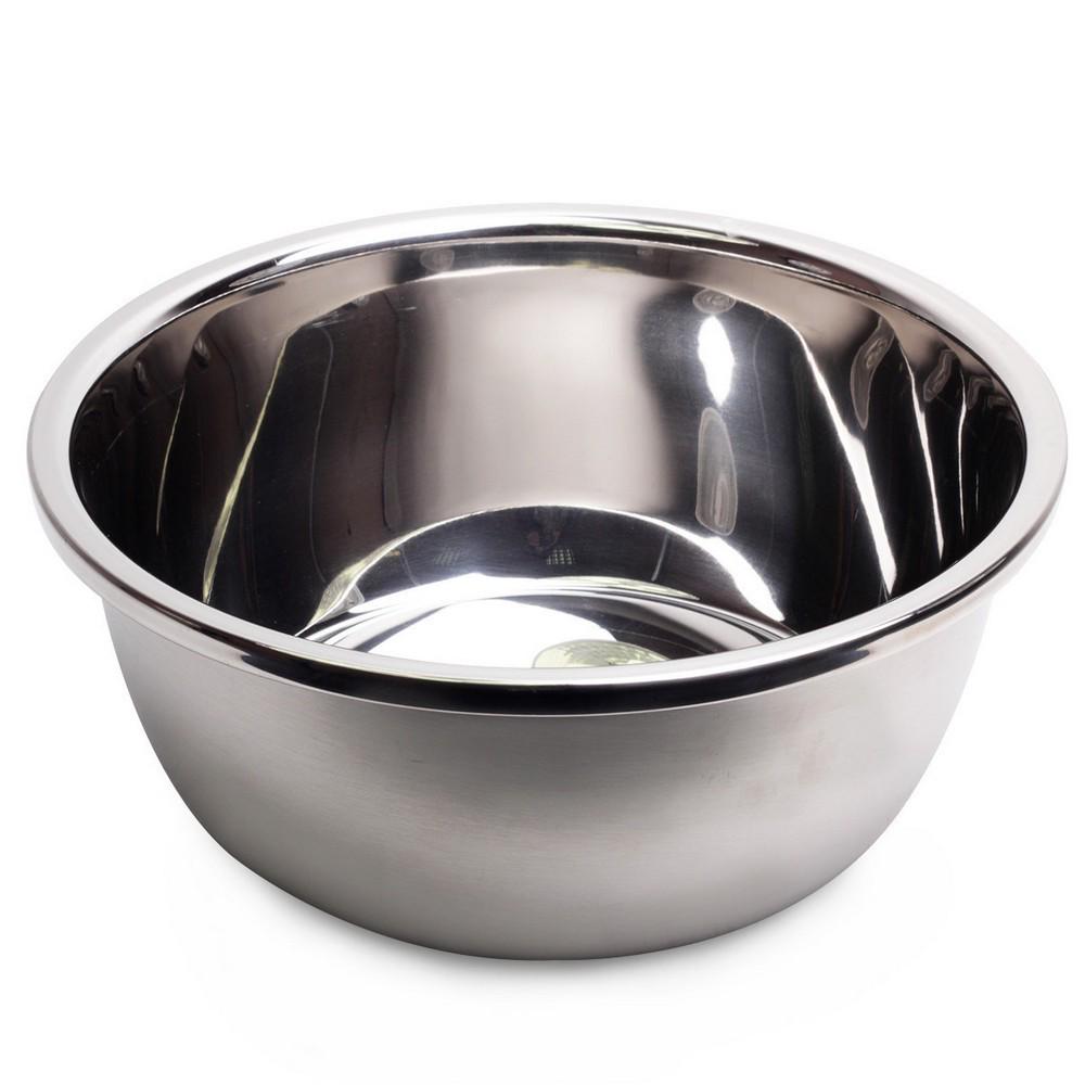 Миска Kamille 30 см нержавеющая сталь (KM-4378)