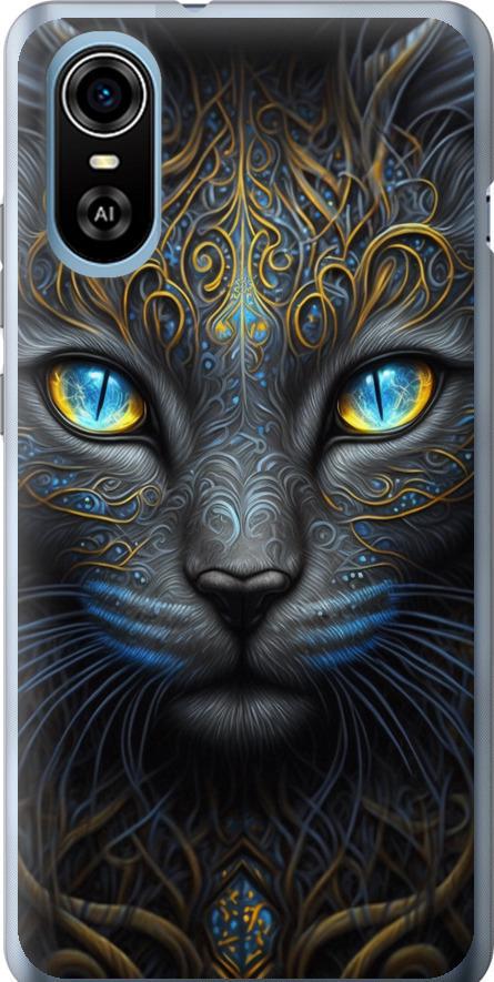 Чехол на ZTE Blade A31 Plus Кошка (5548u-2637-42517)
