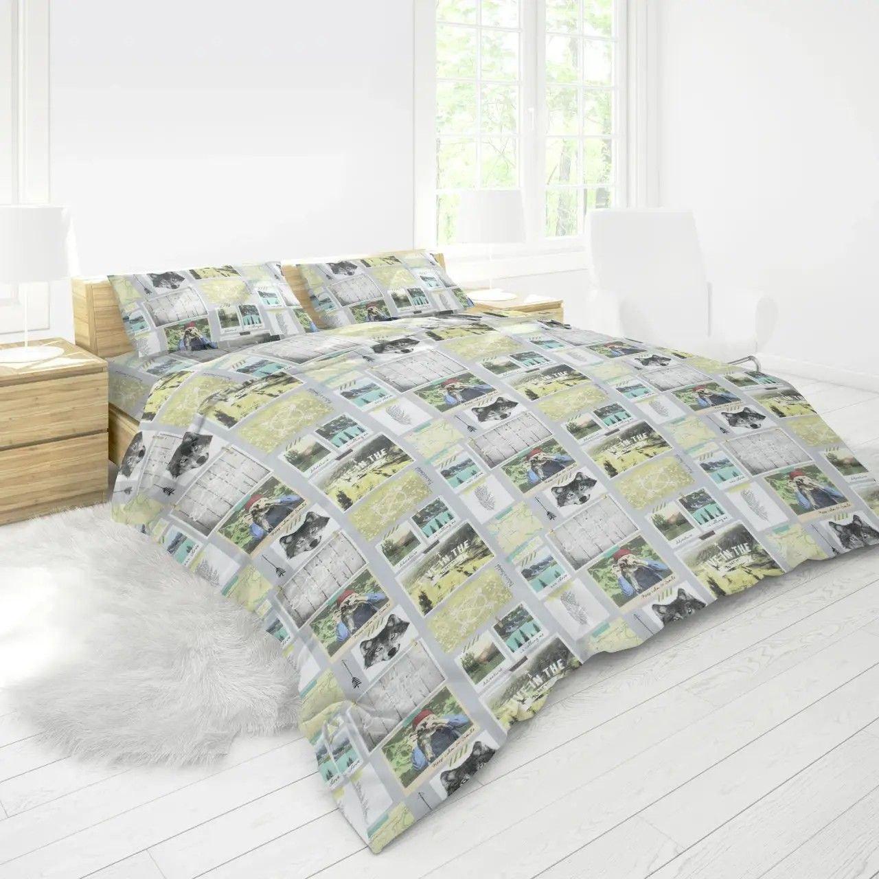Комплект постельного белья Vital Textile Голд Люкс бязь полуторный 150х220 см (BL1.5-1052)