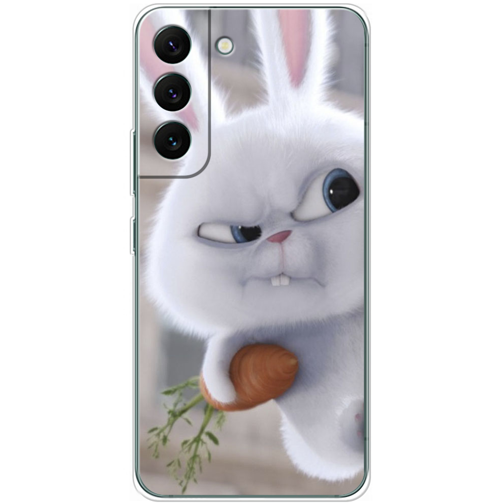 Чохол BoxFace Samsung Galaxy S22 (S901) Rabbit Snowball Прозорий силікон (44180-up1116-44180)