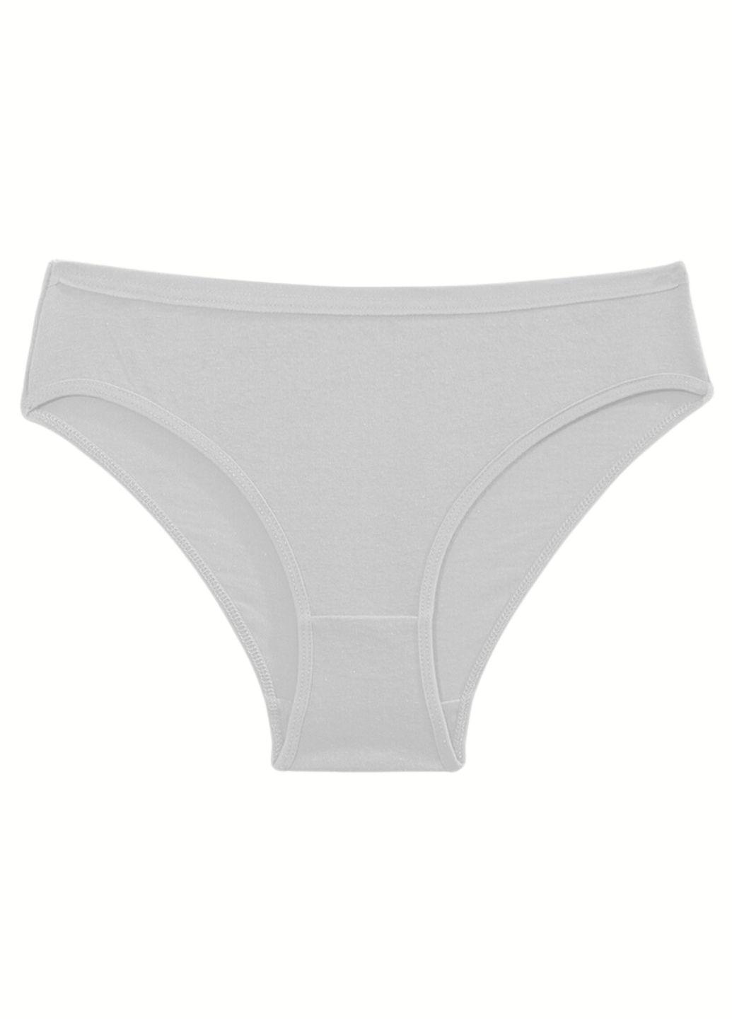 Женские трусики-слипы хлопковые FINETOO с вышитым сердечком 523-50 XXL р. 50 1 шт. Белый