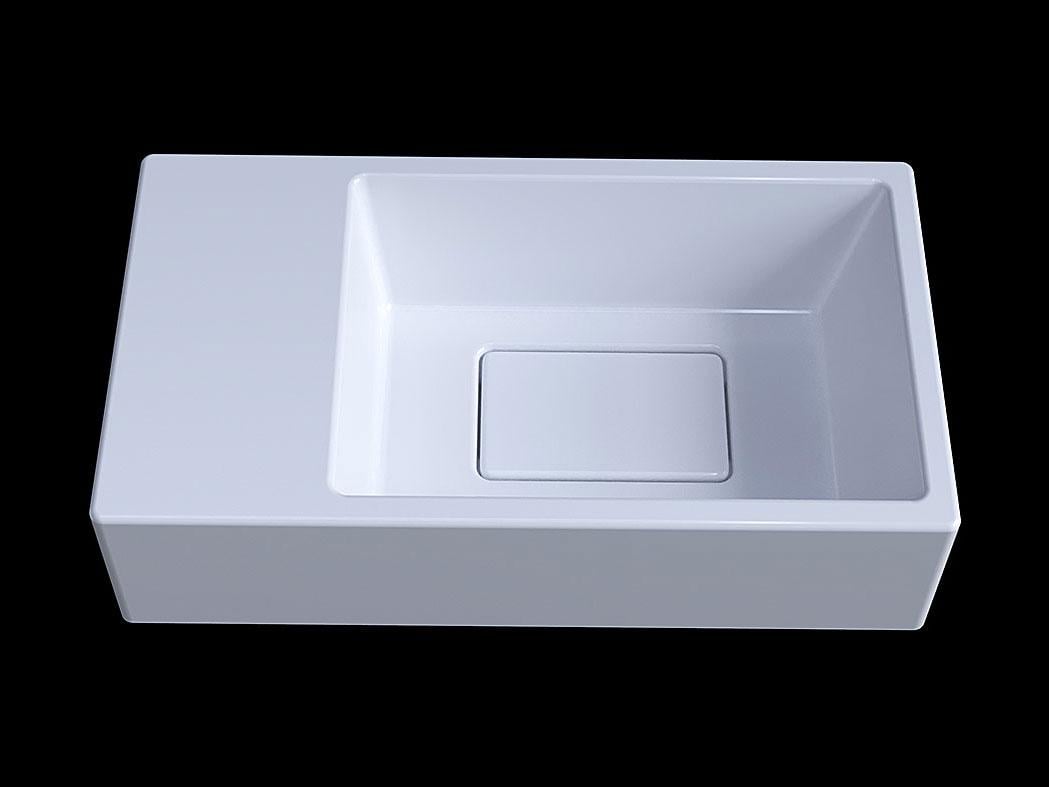 Умывальник подвесной Status Savay L White (727) - фото 4