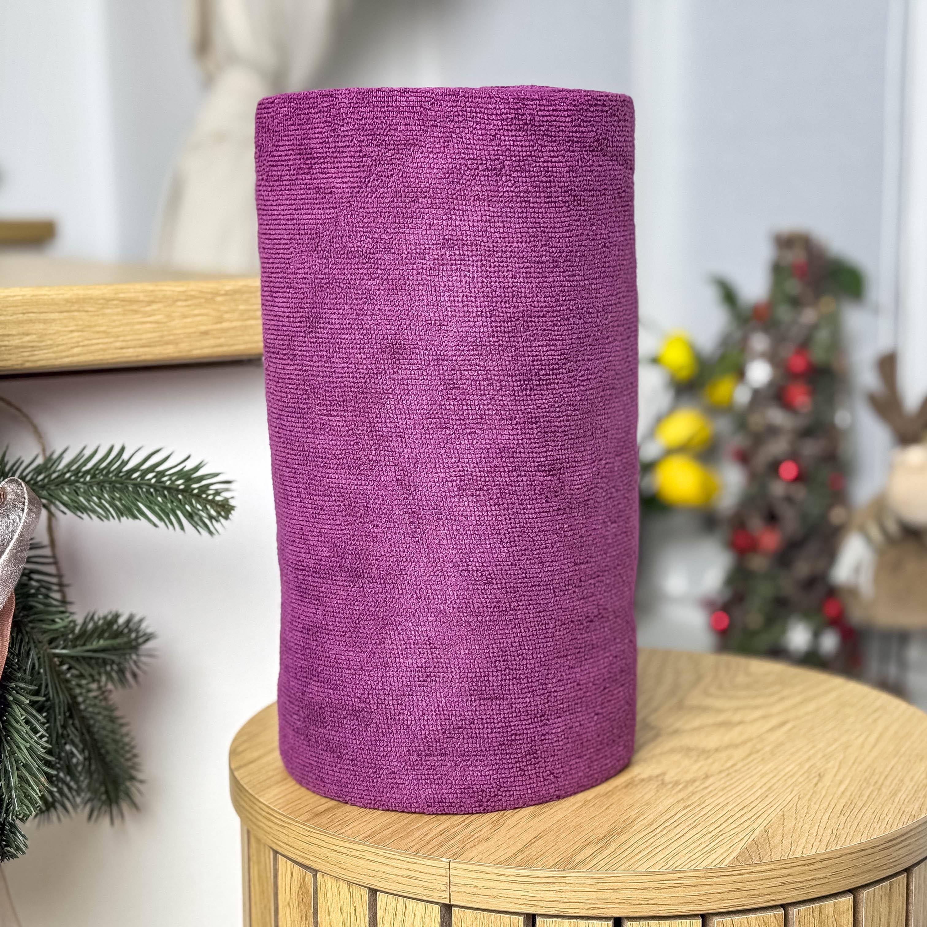 Салфетки отрывные 75 шт. 30x30 см Темно-бордовый (88957)