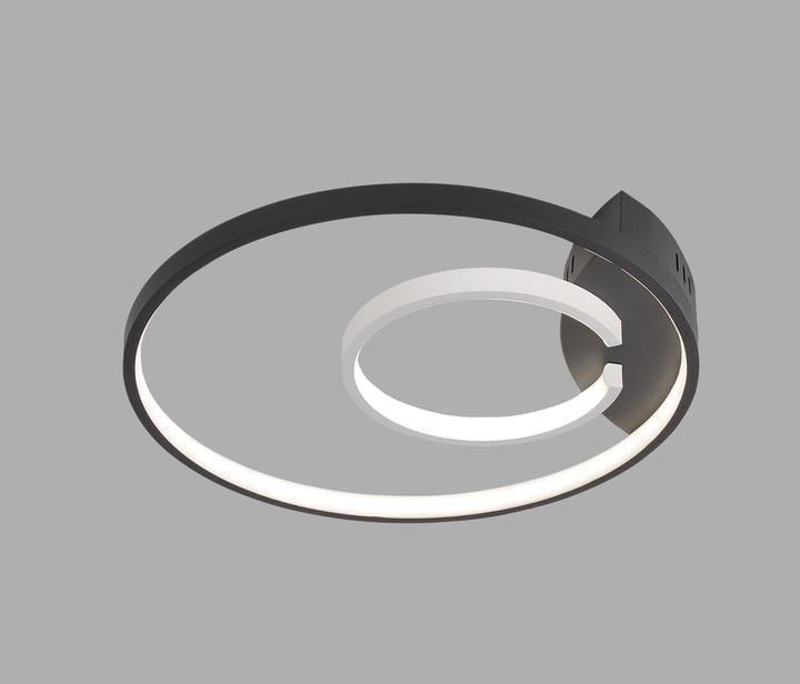 LED-люстра потолочная Valeso круг 3000/4500/6000К IP20 LP-DA10459 BK 24W Черный (28688204)