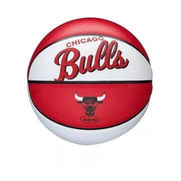 Баскетбольний м'яч Wilson NBA TEAM RETRO BSKT MINI CHI BULLS р. 3 (WTB3200XBCHI 3)