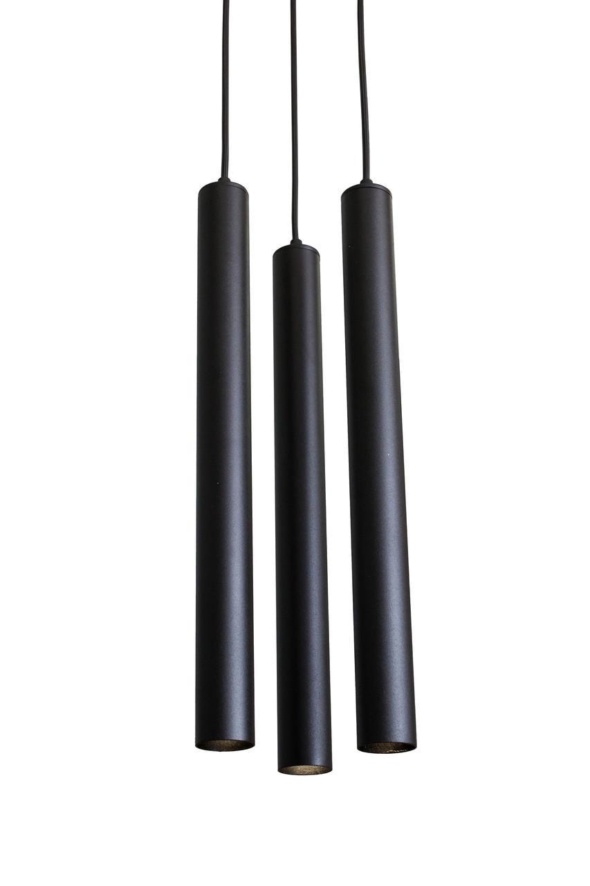 Подвесной светильник MSK ELECTRIC Elegant под лампы Е14 Черный (NL 4045-3R BK) - фото 2 Подвесной светильник MSK ELECTRIC Elegant под лампы Е14 Черный (NL 4045-3R BK) - фото 2