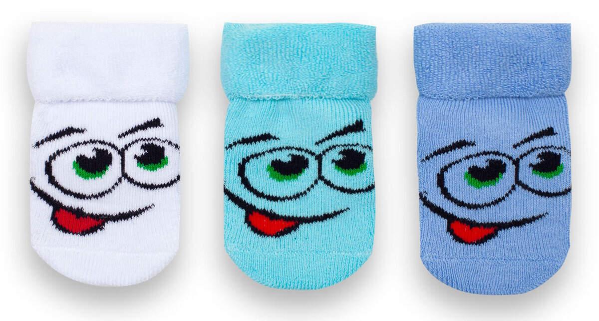 Носки детские хлопковые махровые для мальчика Gabbi NSM-133 р. 10-12 6 пар (90133)