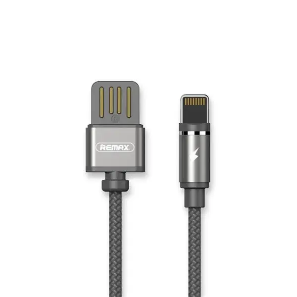 Кабель Remax RC-095i Gravity USB Lightning 1 м Чорний (6954851280934)