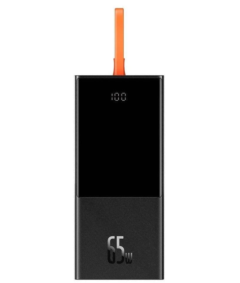 Внешний аккумулятор Baseus Elf Digital Display 65W 20000 mAh Black