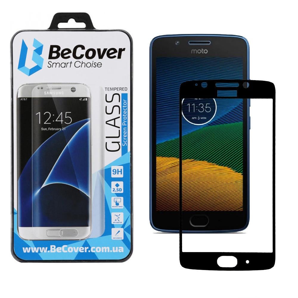 Захисне скло BeCover для Motorola Moto G5 Black (703719) - фото 6 Захисне скло BeCover для Motorola Moto G5 Black (703719) - фото 6
