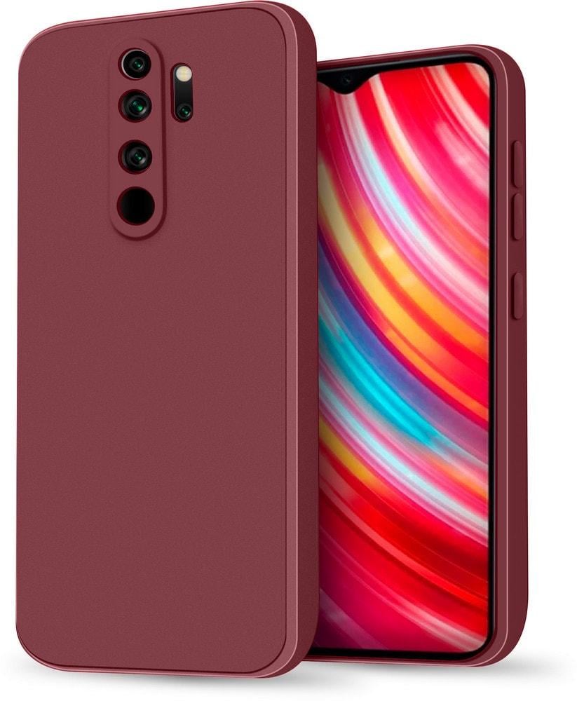 Силиконовый чехол HardCorner Xiaomi Redmi Note 8 Pro (с микрофиброй) Wine (35423-42) Силиконовый чехол HardCorner Xiaomi Redmi Note 8 Pro (с микрофиброй) Wine (35423-42)