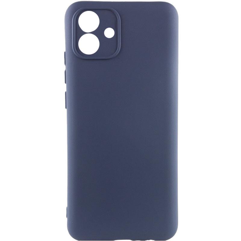 Противоударный чехол Silicone Cover Lakshmi Full Camera (AA) для Samsung Galaxy A04 синий
