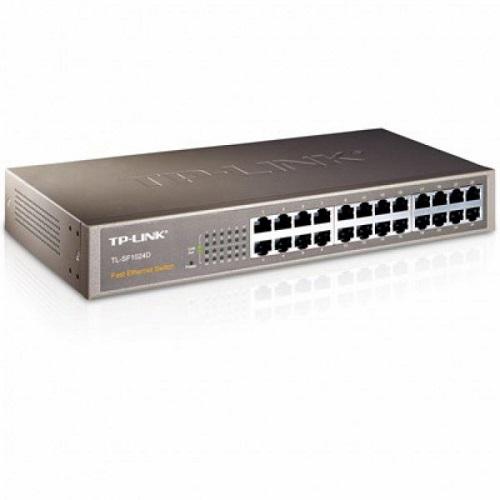 Комутатор TP-Link TL-SF1024D 24х10/100 Мбіт/с некерований (568580) - фото 2 Комутатор TP-Link TL-SF1024D 24х10/100 Мбіт/с некерований (568580) - фото 2