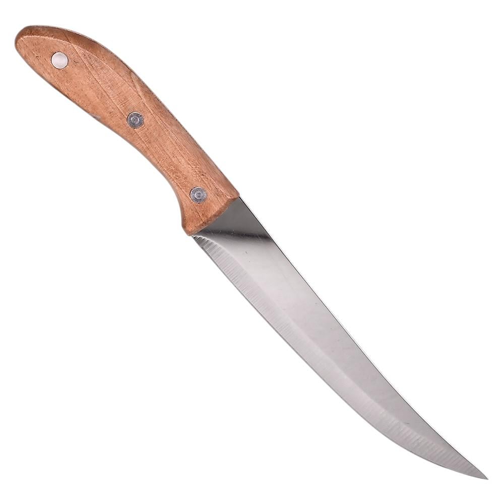 Кухонный нож FORMA R42201-27 27 см Коричневый/Серебристый (WL-859)