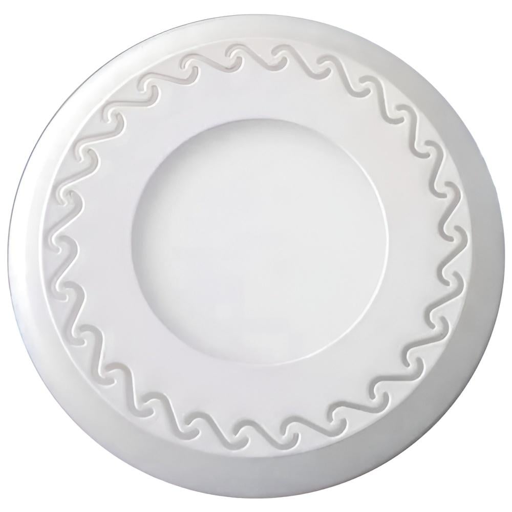 Панель LED Lemanso Завитки 6W + 3W 540Lm 4500K з червоною підсвіткою (LM539)