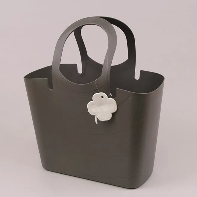 Сумка пластиковая Flora Lucy 40 см Серый (16583)