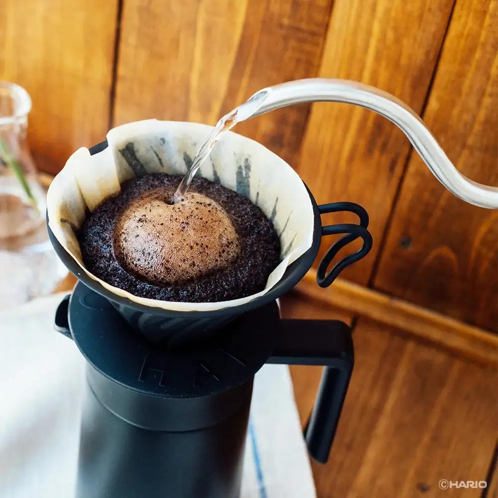 Термо-сервер для профессиональной заварки кофе Hario 800 мл Черный (CHP-800-B) - фото 6 Термо-сервер для профессиональной заварки кофе Hario 800 мл Черный (CHP-800-B) - фото 6