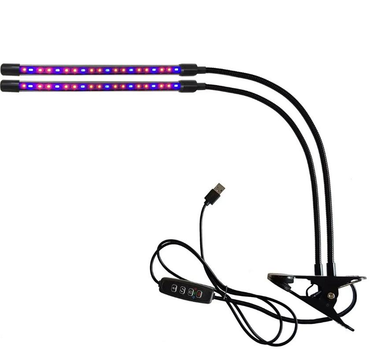 Фітолампа світлодіодна з прищіпкою повного спектру 25 Вт (2499968294) Фітолампа світлодіодна з прищіпкою повного спектру 25 Вт (2499968294)