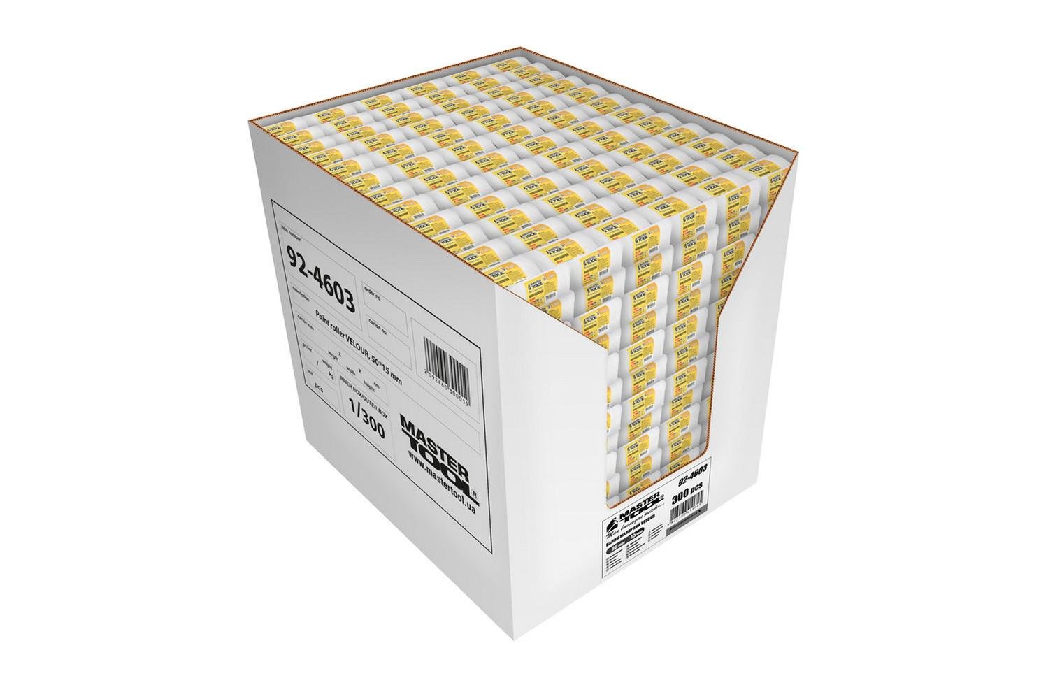 Валик малярський MasterTool Velour 15/50/4 мм 6 мм (92-4603_Р) - фото 4 Валик малярський MasterTool Velour 15/50/4 мм 6 мм (92-4603_Р) - фото 4