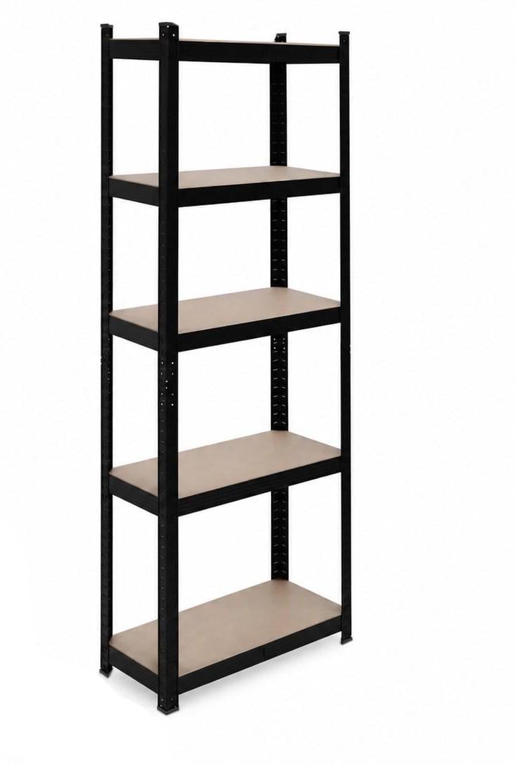 Стеллаж металлический Homart B263 5 полок 180х60х30 см Черный (10045)