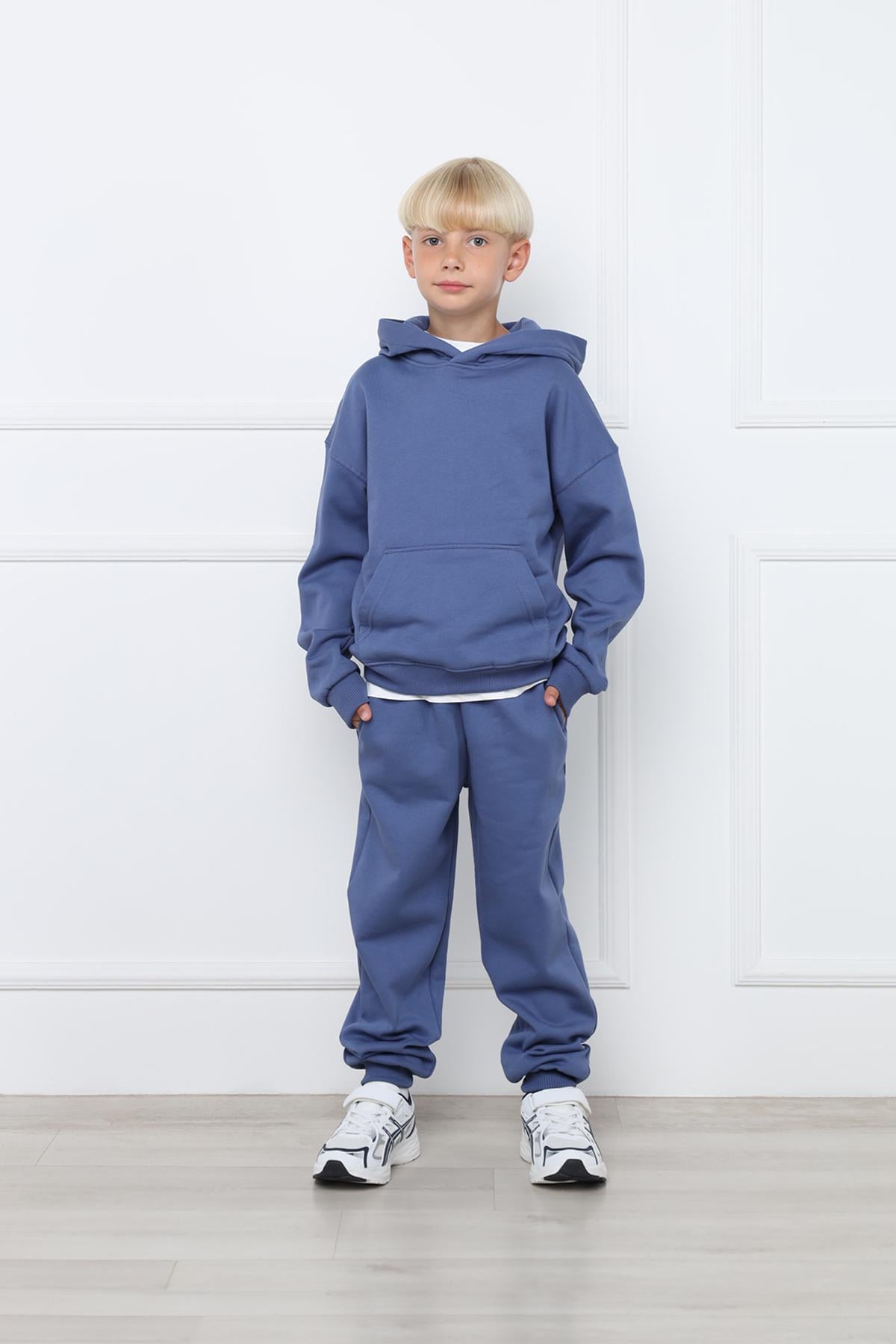 Брюки спортивные для мальчика Yuki ЦБ-00299505 134 см Синий (SKT001326814) Брюки спортивные для мальчика Yuki ЦБ-00299505 134 см Синий (SKT001326814)