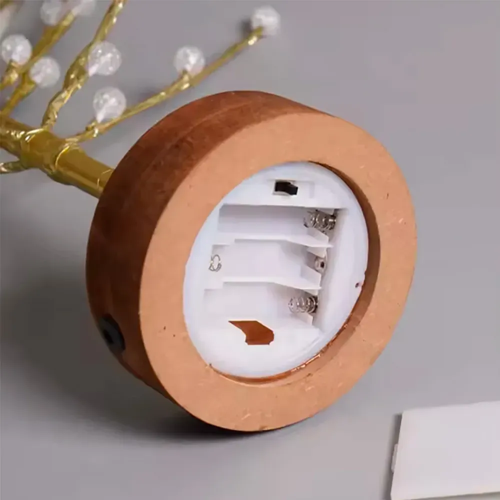 Настольный светильник Дерево с шариками 60 см от USB Теплый белый (234574681) - фото 7 Настольный светильник Дерево с шариками 60 см от USB Теплый белый (234574681) - фото 7