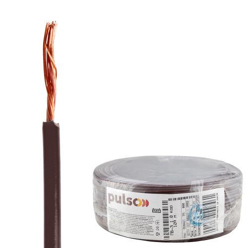 Провід гнучкий PULSO ПВ-3 1 кв. мм бухта 100 м Коричневий (00000065471) - фото 4 Провід гнучкий PULSO ПВ-3 1 кв. мм бухта 100 м Коричневий (00000065471) - фото 4