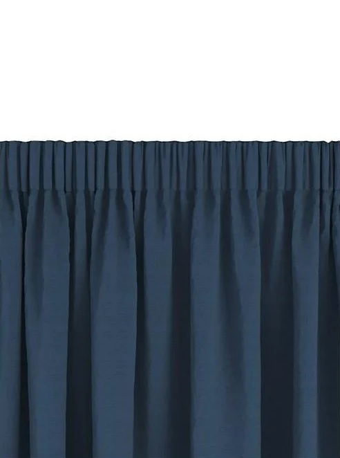Занавеска 140x300 см Синий