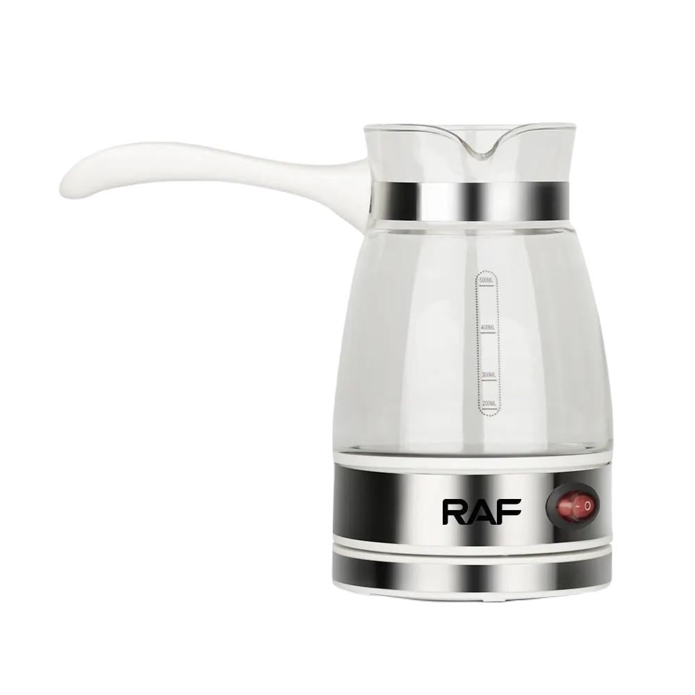 Турка кофеварка электрическая RAF R.125 650W 0,5 л White (3_06059)