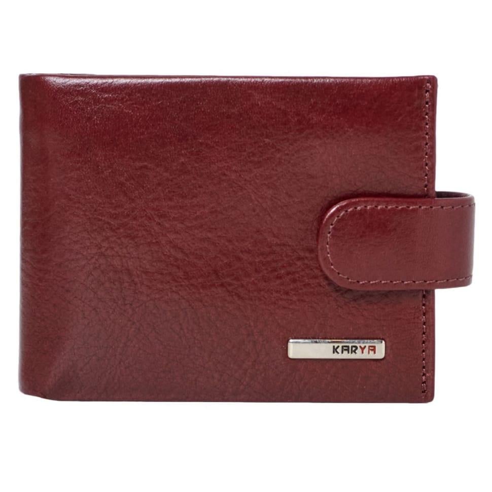 Портмоне мужское из натуральной кожи Karya 0473-615 Коньячный (2428200163)