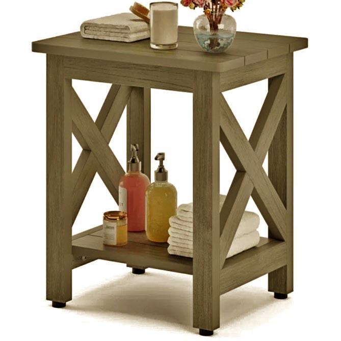 Табурет для ванной из дерева Ролитен Палисандр (ТВН-005202)