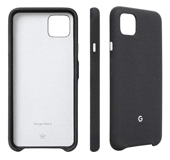 Оригинальный чехол Google Pixel 4 Carbon (черный) GA01280 Оригинальный чехол Google Pixel 4 Carbon (черный) GA01280