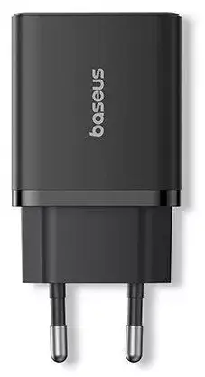 Зарядний пристрій мережевий BASEUS Cube Fast Charger 2 USB/Type-C P10111402113-00 30W Black - фото 2