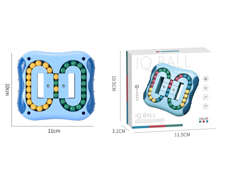 Головоломка антистрес IQ Ball інтерактивна іграшка Бірюзовий (527) - фото 5