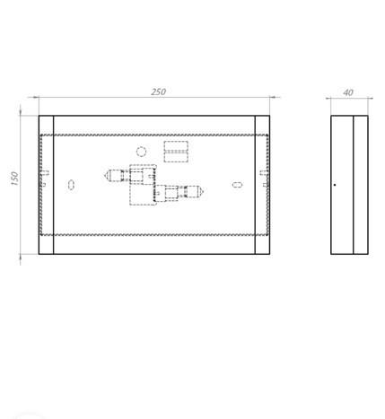 Cвітильник настінний Iterna Beste 2хG4 Білий (LM104) - фото 4