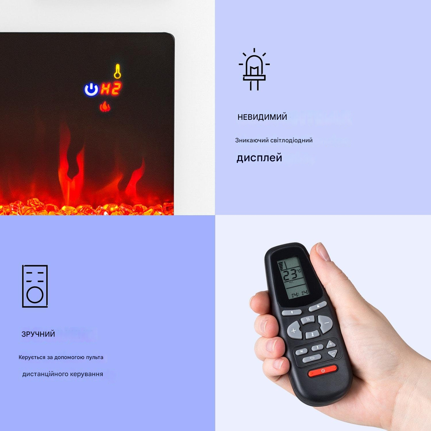 Электрокамин KLARSTEIN Galeras 1800 Вт (10038690) - фото 5 Электрокамин KLARSTEIN Galeras 1800 Вт (10038690) - фото 5