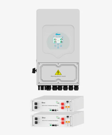 Комплект резервного живлення Deye Інвертор 5 кВт та накопичувач 10 кВт/г (2423672258)