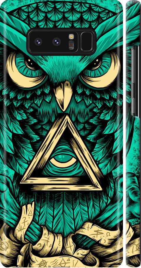 Чохол на Samsung Galaxy Note 8 Сова Арт-тату (3971m-1020-42517) Чохол на Samsung Galaxy Note 8 Сова Арт-тату (3971m-1020-42517)