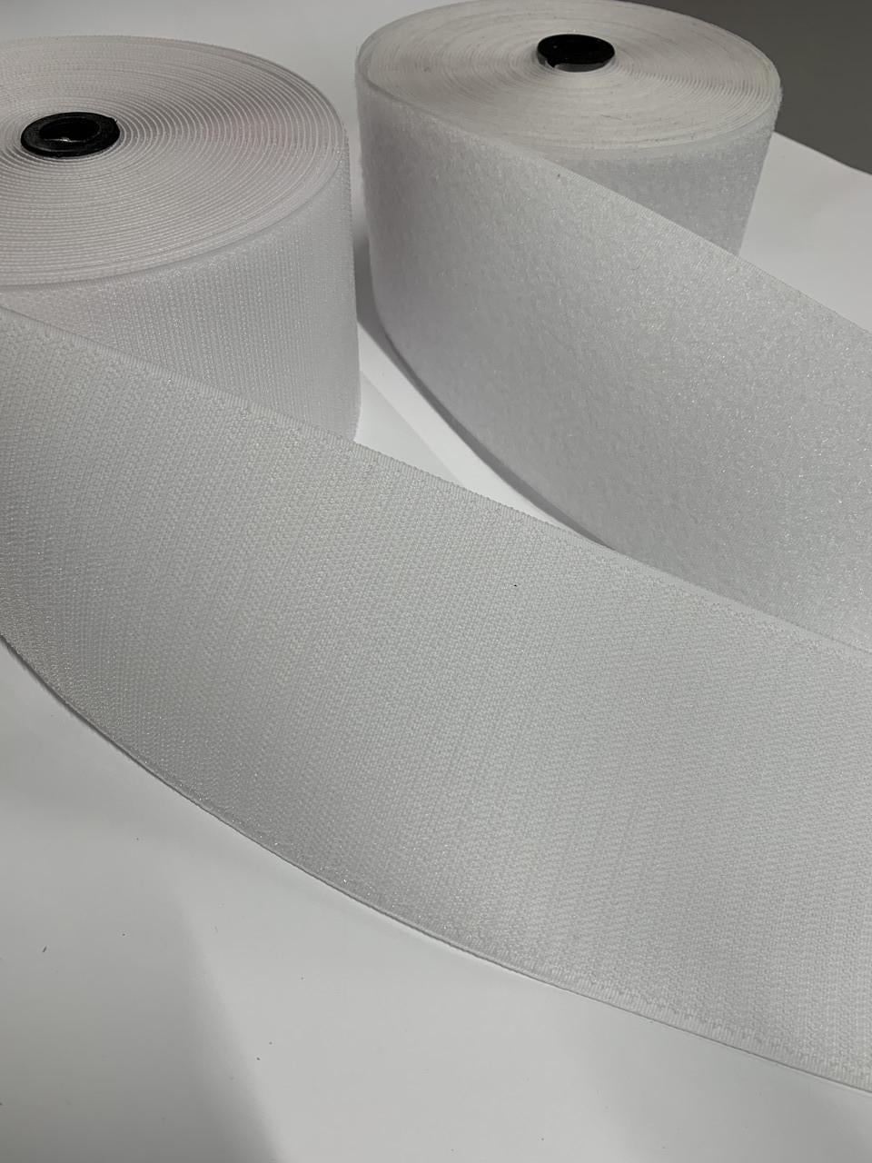 Липучка гачок з петлею 10 см Білий (25162813) Липучка гачок з петлею 10 см Білий (25162813)