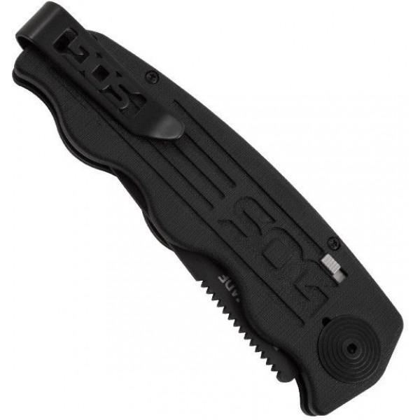 Нож SOG Tac Ops Black Micarta) - фото 4