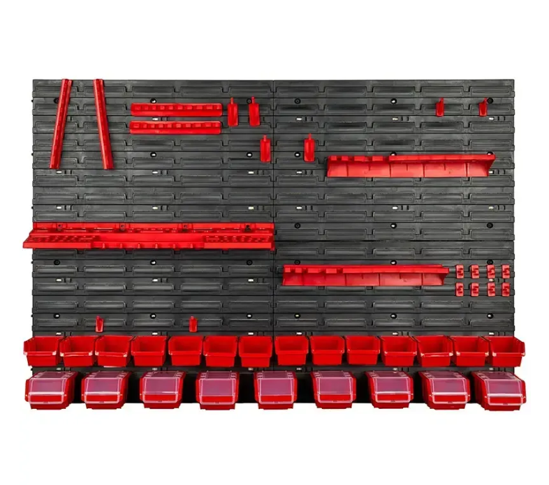 Панель для инструментов Kistenberg 115x78 см на 23 контейнера Красный (MIX532-)